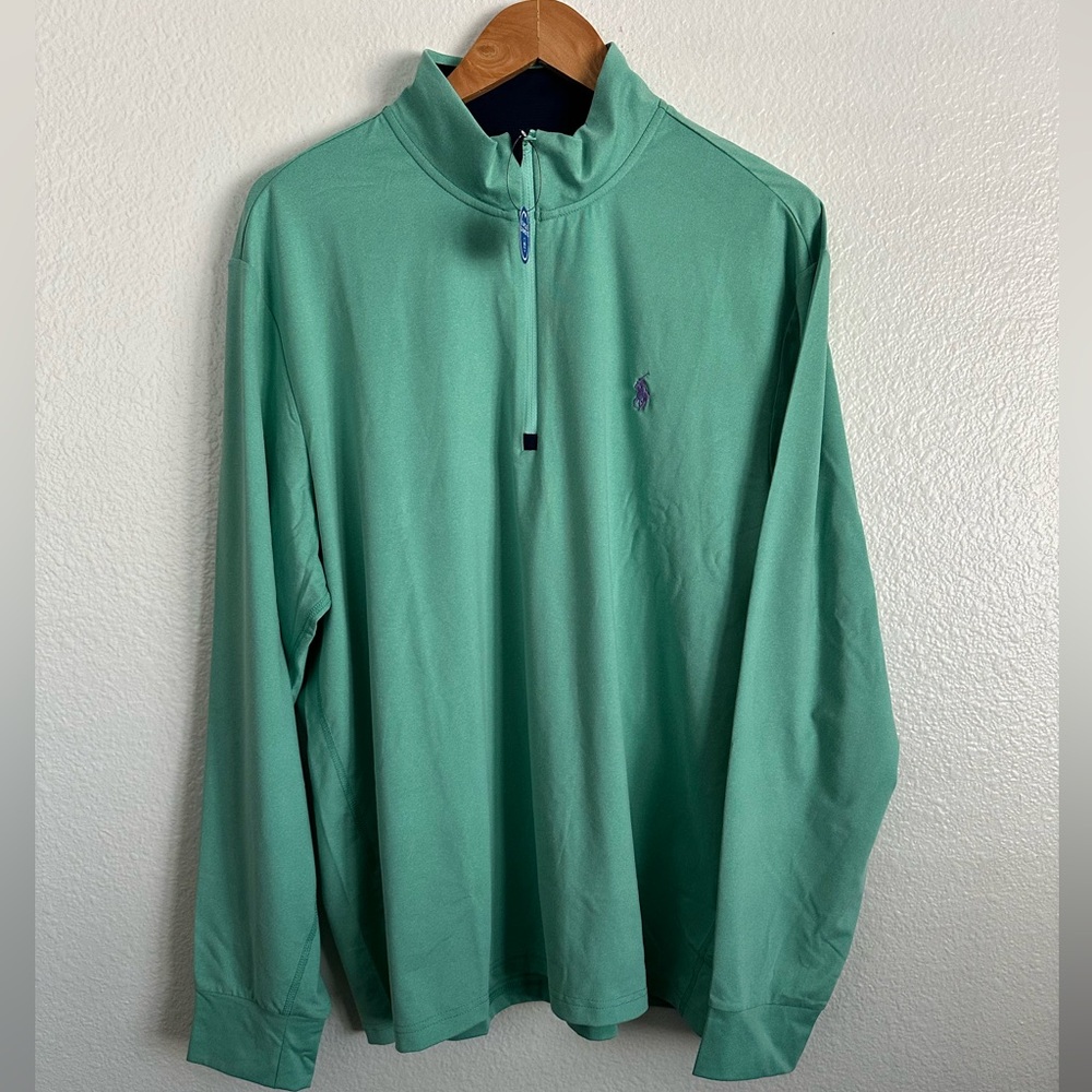 Golf Top Polo Ralph Lauren Pony Wicking Cool Athletic Long Sleeve Men’s Size XL